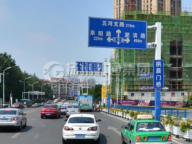 BZG-017，F(xiàn)型交通標(biāo)志桿，合肥交通標(biāo)志桿